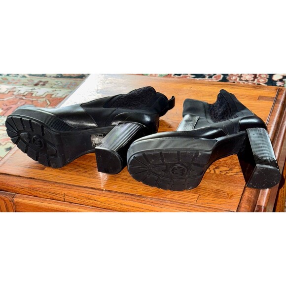 Michael Kors Cramer Chelsea Platform Boots 9M - Picture 4 of 6